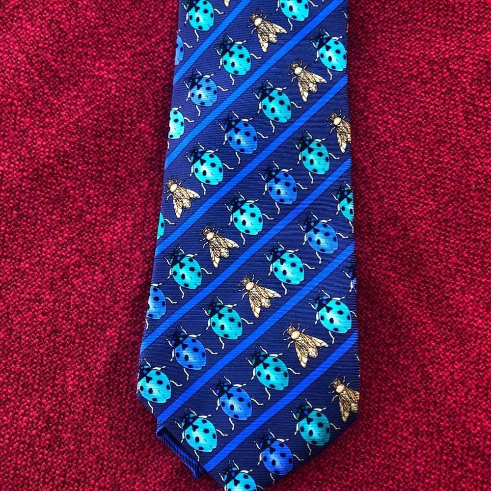 Versace Tie Bugs Patterns - image 3